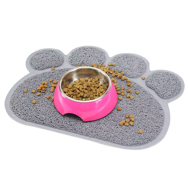 Kopipets Local Seller Paw-Shaped Cat Litter Mat Non-Slip with Built-in Litter Filter Easy Clean&Trap