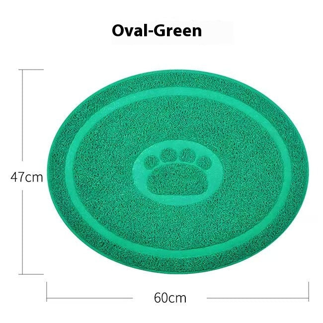 Kopipets Local Seller Paw-Shaped Cat Litter Mat Non-Slip with Built-in Litter Filter Easy Clean&Trap
