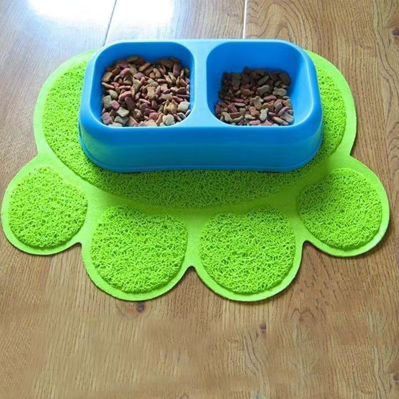 Kopipets Local Seller Paw-Shaped Cat Litter Mat Non-Slip with Built-in Litter Filter Easy Clean&Trap