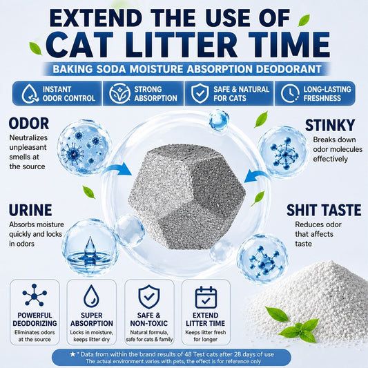 Kopipets Cat Litter Deodorizer Powder Baking Soda 100g