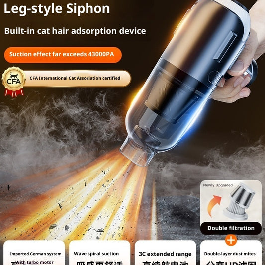 Kopipets Wireless Pet Hair Vacuum Cleaner | Handheld Cat Dog Hair Remover | Silent Powerful Cordless Cleaner