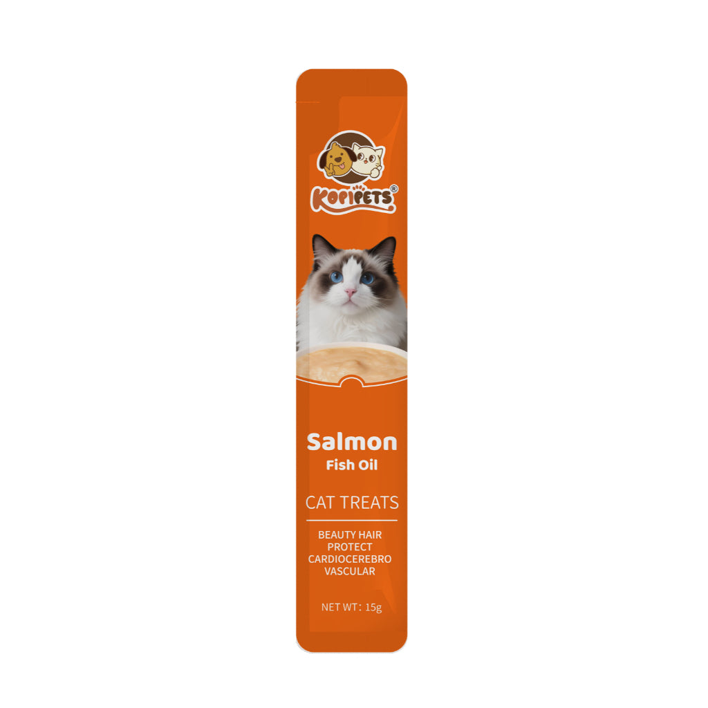 Kopipets Cat Creamy Bar Treats (For 3 Months and Above)|Tuna / Chicken / Salmon Flavor, Nutritious Wet Food