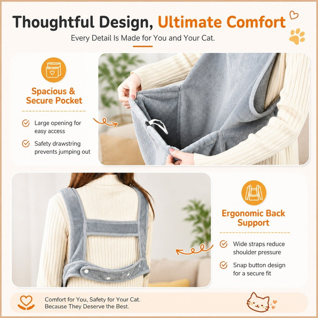 Kopipets Cat Cuddle Apron