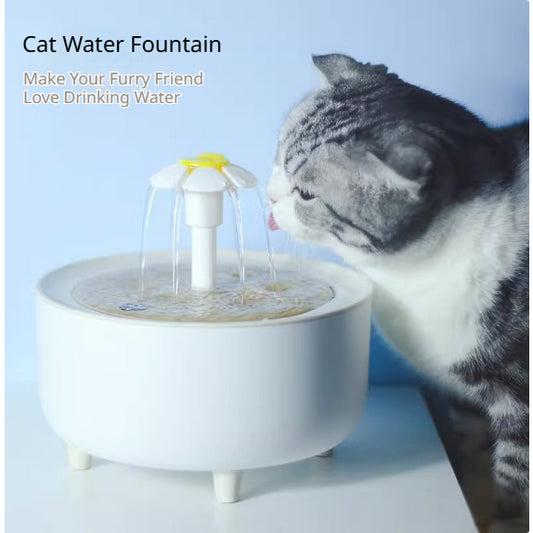 Kopipets Smart Cat&Dog Water Fountain 1500ML Automatic Circulation Filter Pet Feeder
