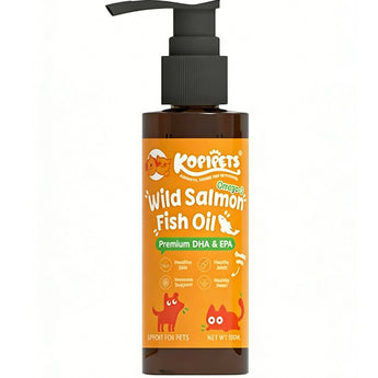 Kopipets wild salmon fish oil 100ml for cats and dogs, Singapore – photo 8