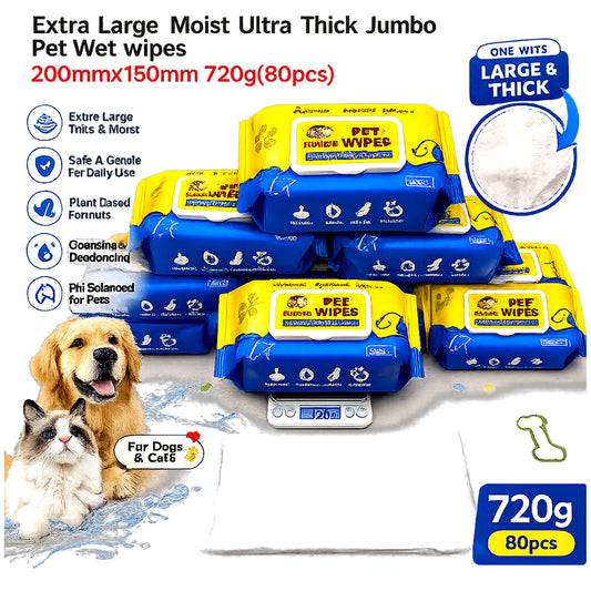 Kopipets Pet Wet Wipes 200x150mm 80pcs