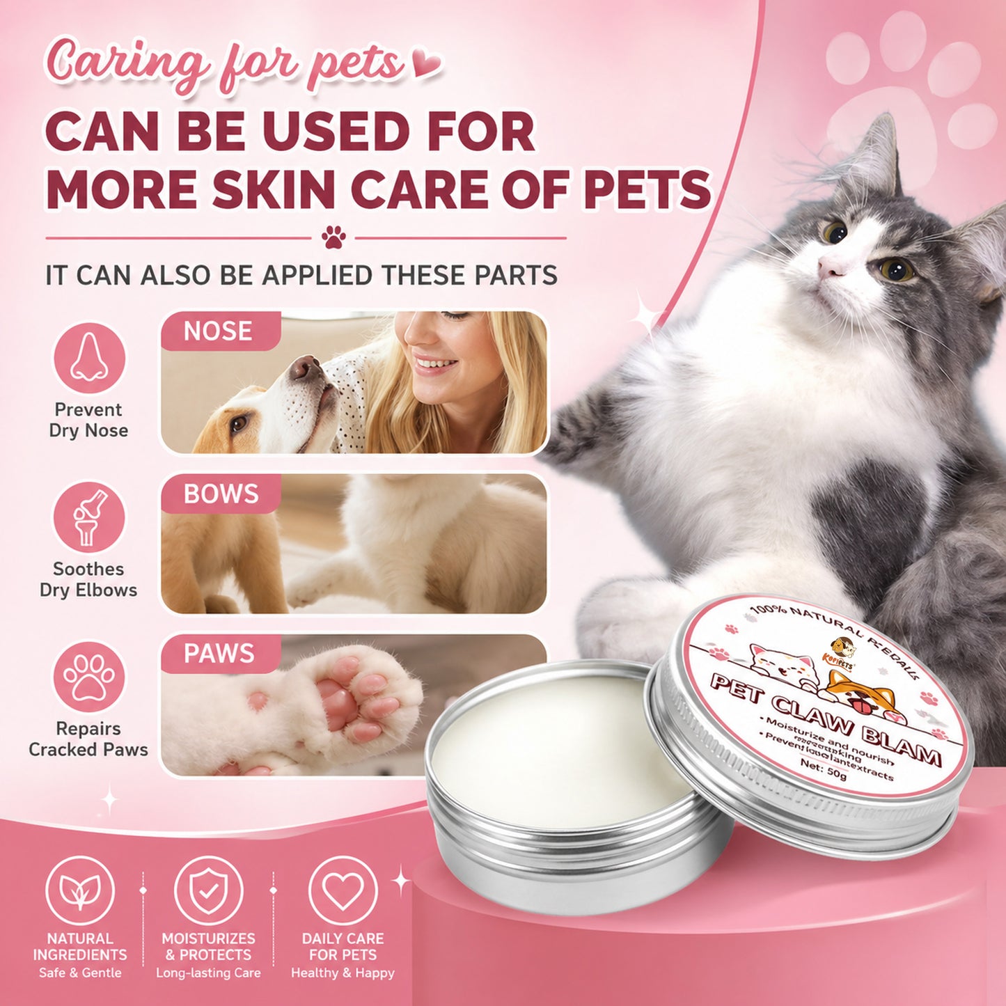 Kopipets Pet Paw Balm 50g