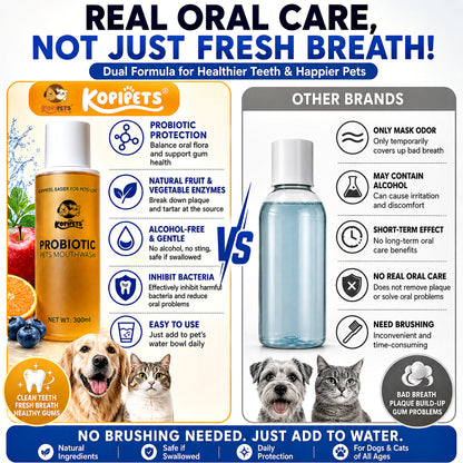 Kopipets Probiotic Mouthwash Water 300ml