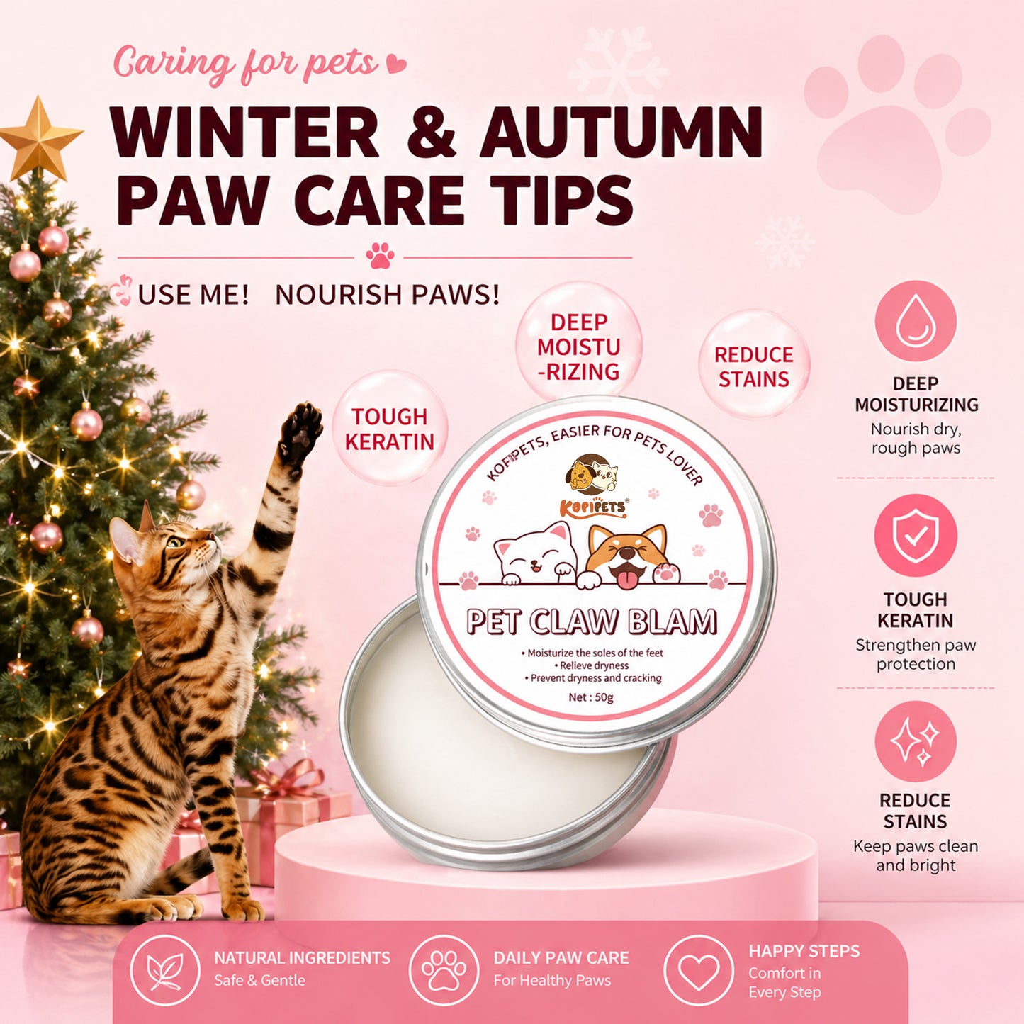 Kopipets Pet Paw Balm 50g