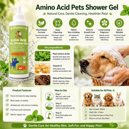Kopipets Amino Acid Pets Shower Gel 500ml