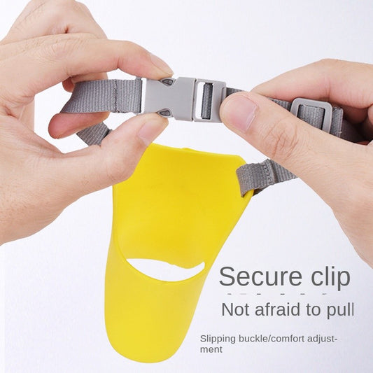 Adjustable Dog Muzzle for Small/Medium Dogs - Breathable & Lightweight | Stops Licking, Biting & Eating Garbage
