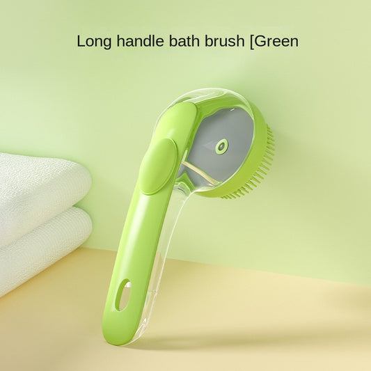 Pet Bath Brush - Silicone Massage Grooming Tool for Cats & Dogs | Waterproof Deshedding Scrubber