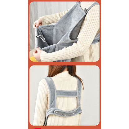 Cat Cuddle Apron - Hands-Free Cat Carrier with Anti-Scratch Pockets | Hair-Proof Pet Holding Dress