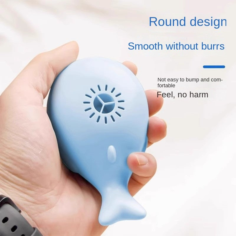 Whale-Shaped Floating Cat Toy - Electric Self-Moving Interactive Ball, Auto-Rotation & Bouncing