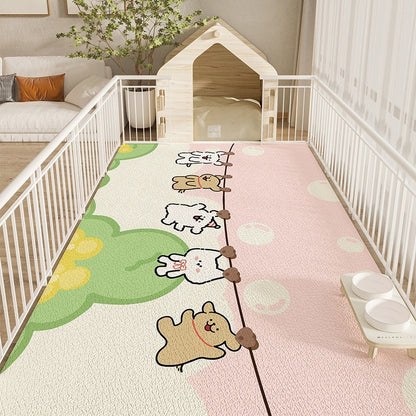 Cartoon Doormat - Non-Slip, Waterproof, Easy Clean, Pet-Friendly Home Mat