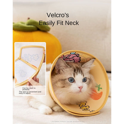 Soft Pet Recovery Collar - Cat & Dog Anti-Bite/Scratch Cone for Wound Care & Grooming