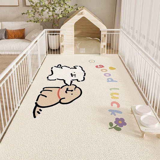Cartoon Doormat - Non-Slip, Waterproof, Easy Clean, Pet-Friendly Home Mat