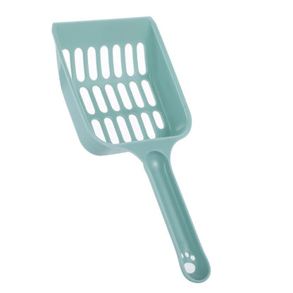 Sturdy Plastic Cat Litter Scoop - Durable, Chew-Proof & Easy Clean Pet Waste Shovel