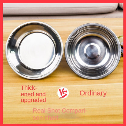 Anti-tip stainless steel Pet Bowl-non-slip hanging dog/cat food & water dish