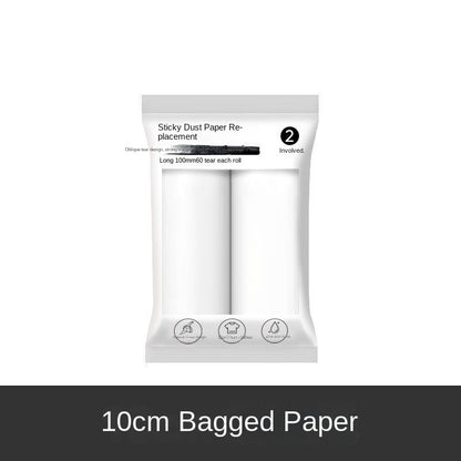 Sticky lint roller for Pet Hair-portable clothes & furniture hair remover with refillable paper