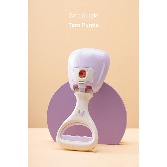 Portable Dog Poop Scooper - Built-in Waste Bags for On-the-Go Cleanup