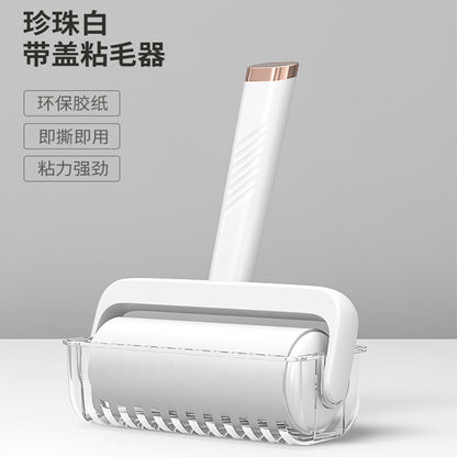 Sticky lint roller for Pet Hair-portable clothes & furniture hair remover with refillable paper