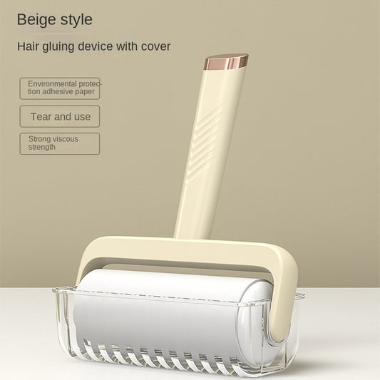 Sticky lint roller for Pet Hair-portable clothes & furniture hair remover with refillable paper