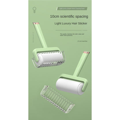 Sticky lint roller for Pet Hair-portable clothes & furniture hair remover with refillable paper