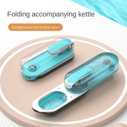 Portable Pet Water Bottle - Foldable Travel Cup for Cats & Dogs On-the-Go