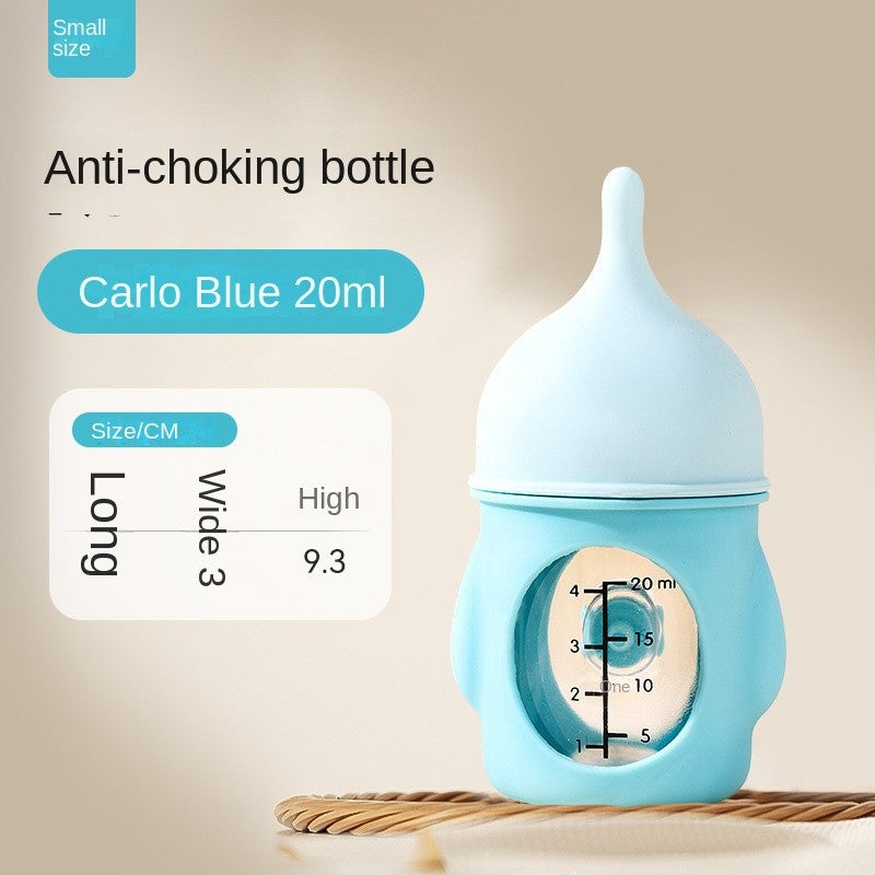 20ML Anti-Choke Pet Nursing Bottle - Newborn Kitten/Puppy Milk Feeder with Soft Silicone Nipple