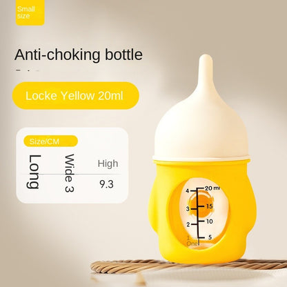 20ML Anti-Choke Pet Nursing Bottle - Newborn Kitten/Puppy Milk Feeder with Soft Silicone Nipple