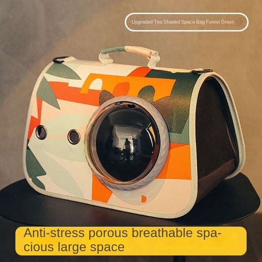 Hands-Free Pet Sling Carrier - Single Shoulder & Crossbody Cat/Dog Outing Bag