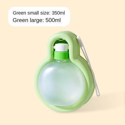 Portable Pet Water Bottle - Foldable Travel Bowl with Carabiner for Dogs & Cats On-The-Go