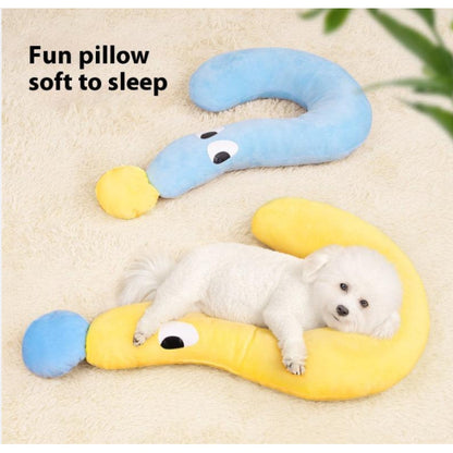 Kopipets Local Seller 55cm Cute Question Mark Pet Pillow Soft For Small Dog Cat Sleep Cushion