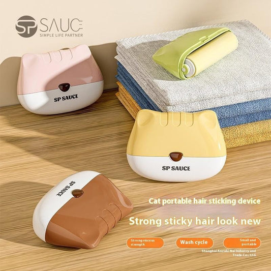 Kopipets Local Seller Mini Portable Lint Roller Removes Pet Hair Dust & Lint from Clothes Sofa & Car