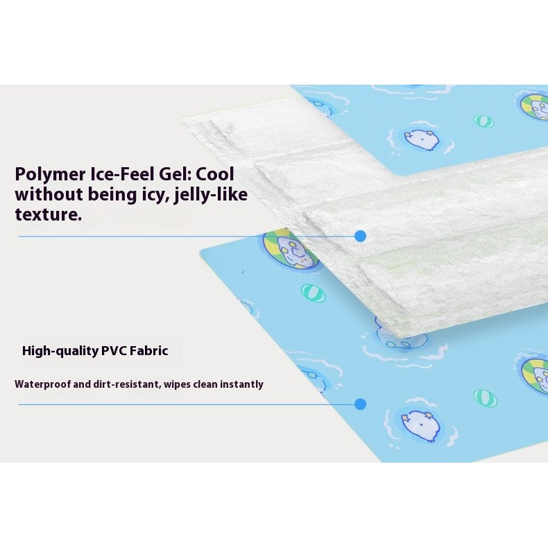 Kopipets Pet ice pad dog ice nest cool mat sleeping mat cat bed cat cooling sleeping mat