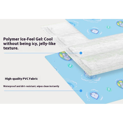 Kopipets Pet ice pad dog ice nest cool mat sleeping mat cat bed cat cooling sleeping mat