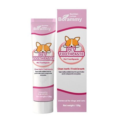 Kopipets Pet cat and dog toothpaste set to remove bad breath edible teeth cleaning products