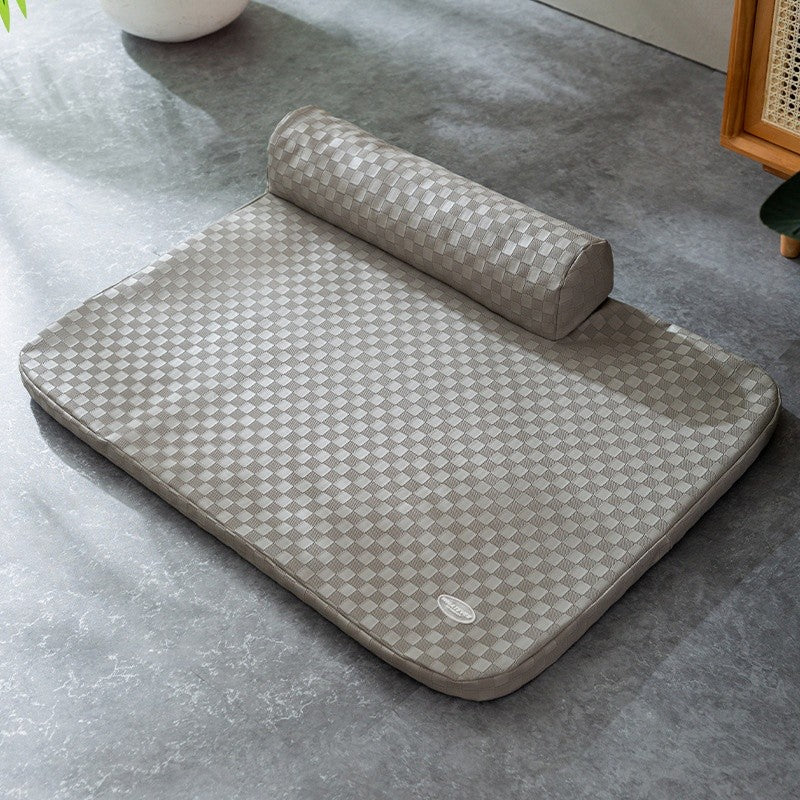 Kopipets Pet sofa cushion dog house summer cool nest cooling cushion removable and washable dog bed small dog catcushion