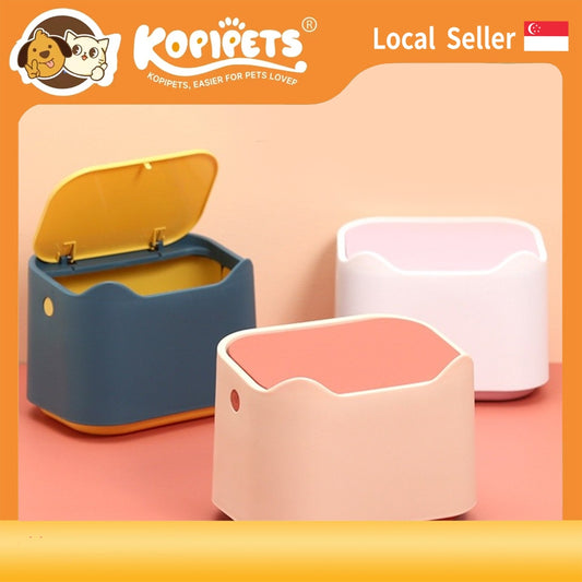 Cat Litter Disposal System - Odor-Sealing Waste Bin & Scoop Set | Leak-Proof Litter Box Bags