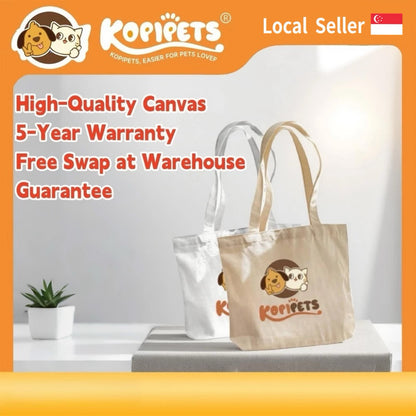 Kopipets Foldable Bag Cartoon Canvas Bag | 2025 New Large Shoulder Bag | Premium Fabric | HandBag
