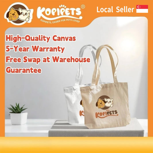 Kopipets Foldable Bag Cartoon Canvas Bag | 2025 New Large Shoulder Bag | Premium Fabric | HandBag