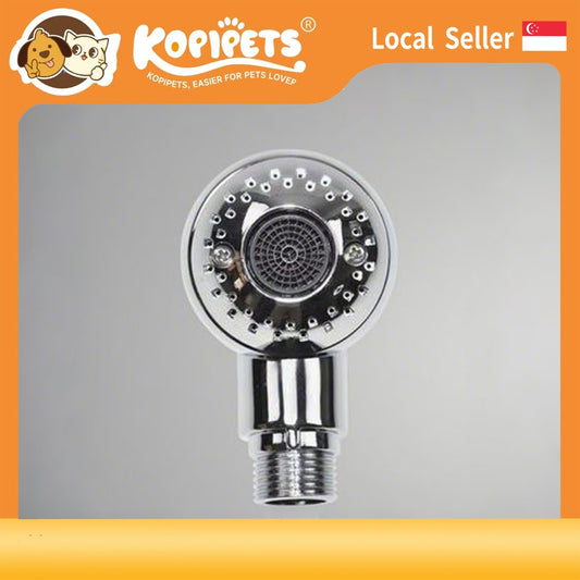 Pet Shower Spray Head - Pressure Boost & Massage for Dog/Cat Bathing