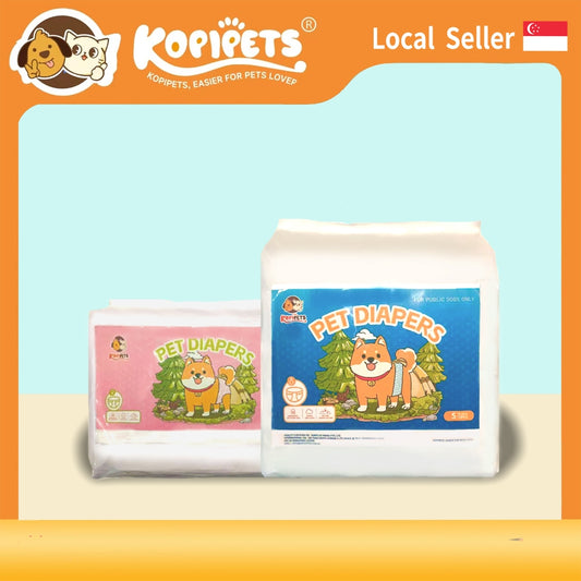 Kopipets Pet Disposable Diapers Female Male Dog Diaper Dog Wraps Puppy Pet Diaper