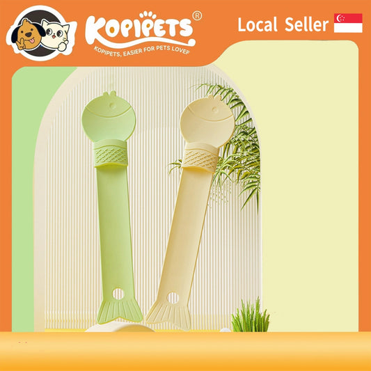 Cat Treat Squeeze Feeder – Creamy Snack Dispenser for Wet Food, Paste & Puree (Easy Lick Spoon)
