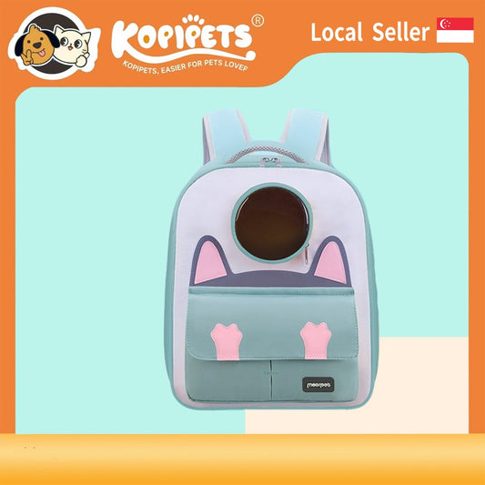 Space capsule cat backpack carrier-breathable pet travel bag for cats/dogs
