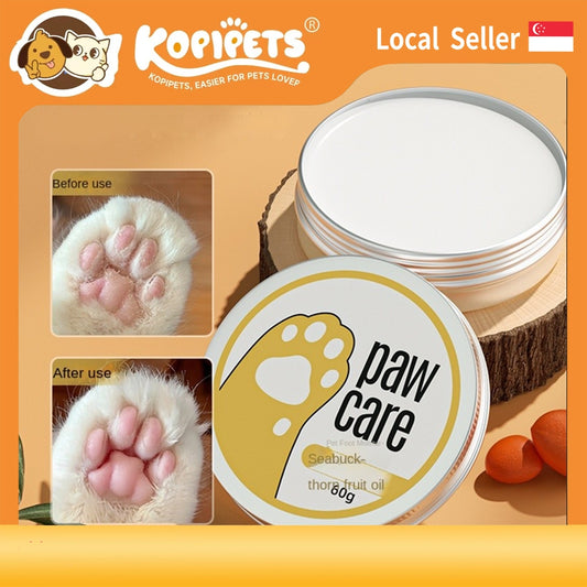 Pet Paw Balm for Dogs & Cats - Moisturizing Pad Cream for Dry/Cracked Paws | Natural Healing Protection