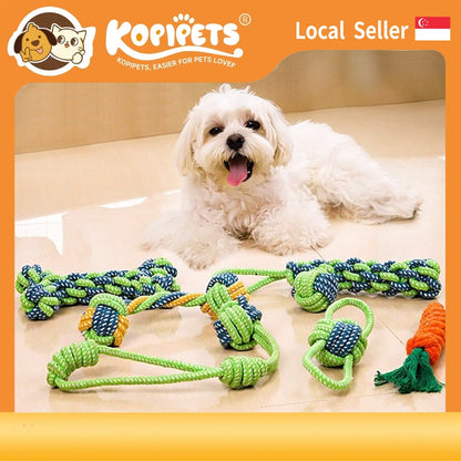 Indestructible Dog Rope Toy - Dental Chew for Small/Medium/Large Breeds