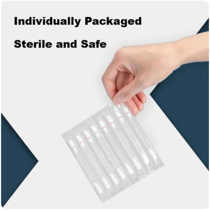 Kopipets Pet Cotton Bud Essential Oil / Bulb Tip Gentle Ear&Eye Care for Cats & Dogs Cotton Swab