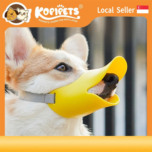 Adjustable Dog Muzzle for Small/Medium Dogs - Breathable & Lightweight | Stops Licking, Biting & Eating Garbage